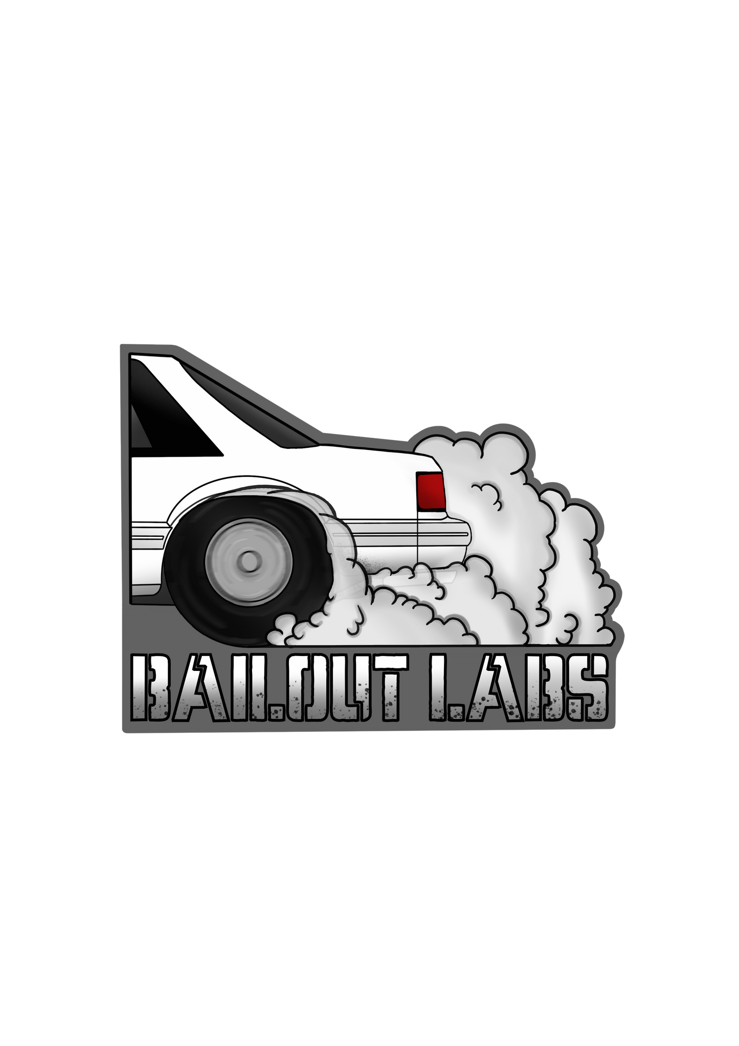 Foxbody Burnout Sticker