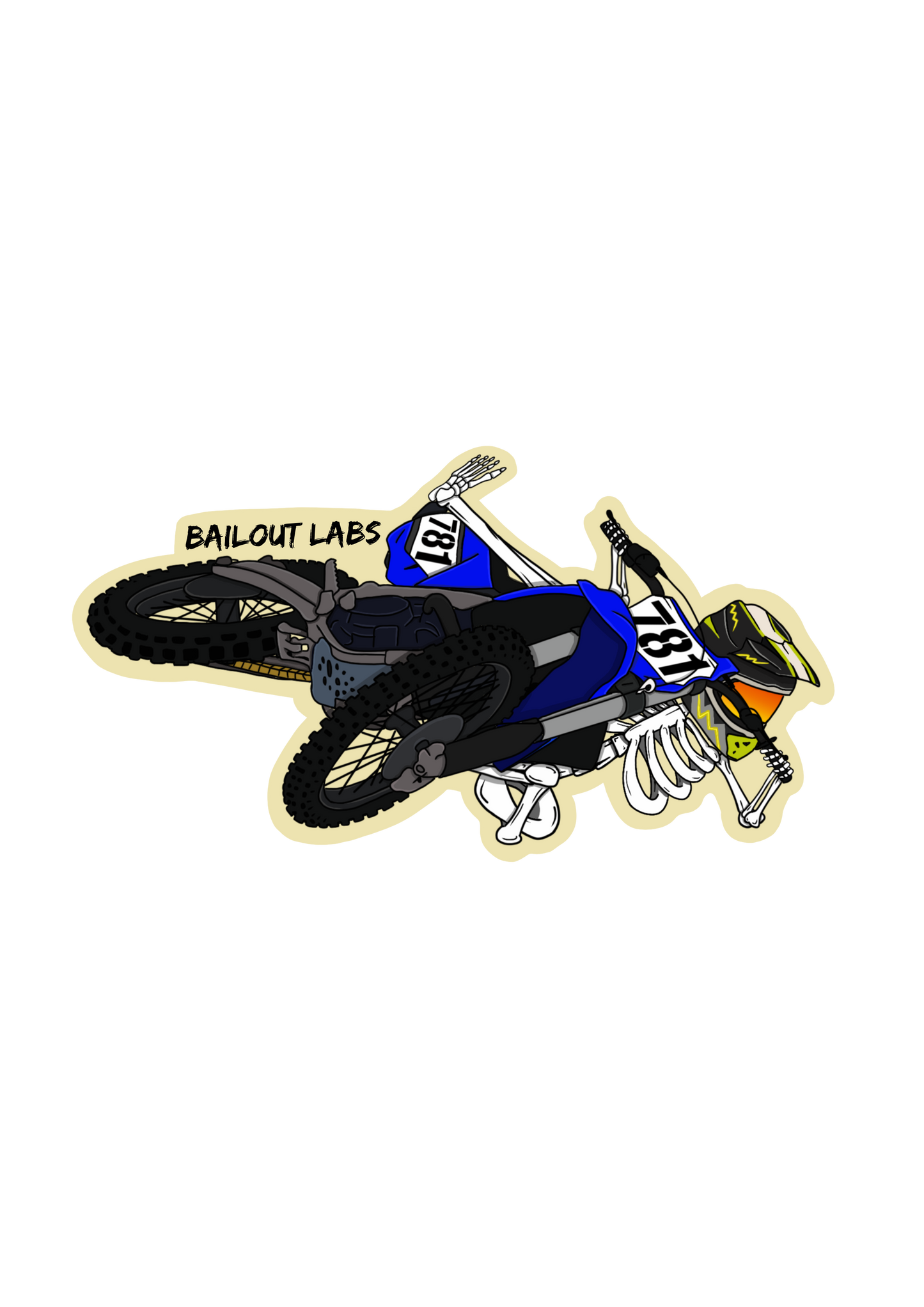Skele: Whip Sticker
