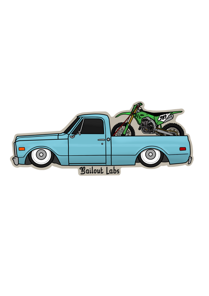 C10 Speed Shop Sticker