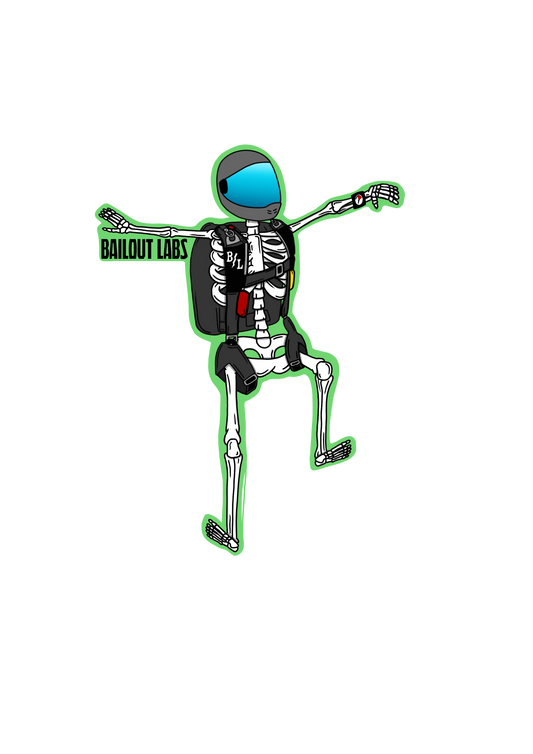 Skele: Stand Sticker