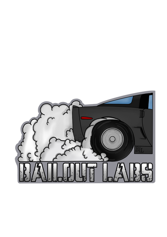 ZR1 Burnout Sticker