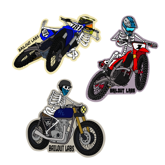 Skele: Bike Sticker Pack